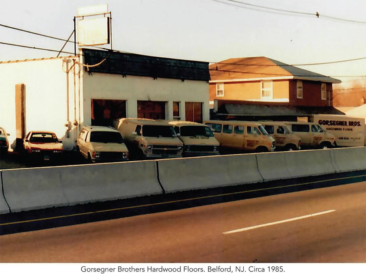 Gorsegner Brothers Hardwood Floors, Belford NJ, 1985