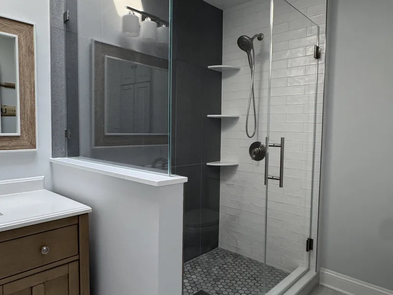 Bathroom remodel completed by Gorsegner Brothers in New Jersey